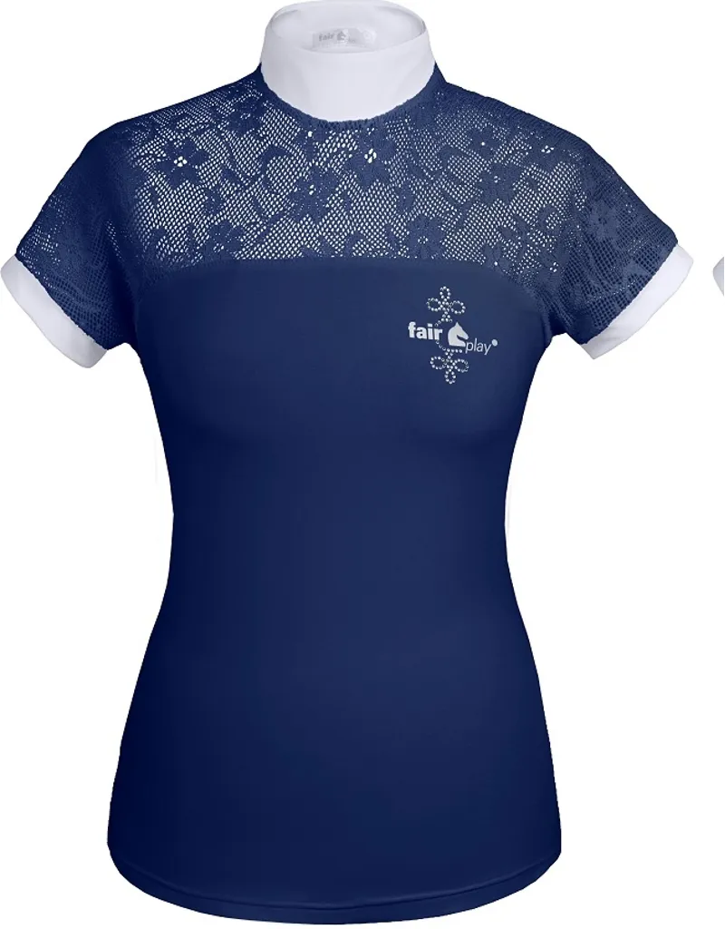 Fair Play Lucia Competition Shirt Navy
